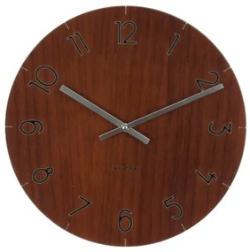 Nástenné hodiny KA5619afk, Karlsson Wood Dark, 40cm