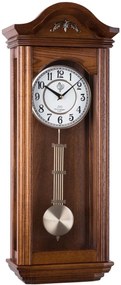 Luxusné nástenné kyvadlové hodiny JVD N9360.2 – polovičné bitie, 67 cm