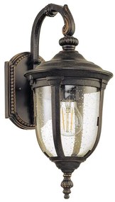 Elstead CL2-S - Vonkajšie nástenné svietidlo CLEVELAND 1xE27/60W/230V IP44