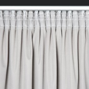 ZATEMŇOVACÍ ZÁVES NA PÁSKE INGRID 140X270 CM VZOROVANÁ