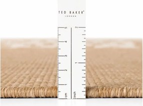 Krémovobiely/v prírodnej farbe vnútorný a vonkajší koberec 160x230 cm Haringey Acacia – Ted Baker