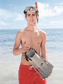 Potápačská súprava Bestway Grey Maska, plutvy, trubica 25020