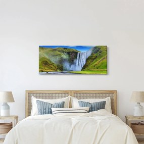 Obraz - Vodopád Seljalandsfoss (120x50 cm)