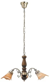 Rabalux 7093 - Luster na reťazi RUSTIC 3 3xE14/40W/230V