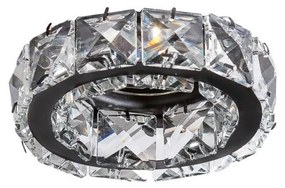 Azzardo AZ4175 - Podhľadové svietidlo ESTER 1xGU10/50W/230V okrúhly čierna