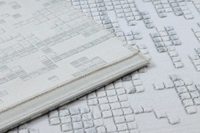 Koberec AKRYL VALS 0W1565 C53 78 svetlo sivý / tmavo sivý