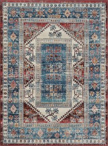 My Flair, Kusový koberec Elfi 1 CA40001 blau, 170x240, viacfarebná, chodba / predsieň