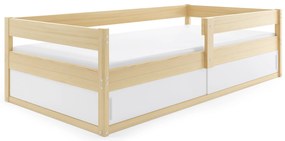 Interbeds Jednolôžková posteľ HUGO 160x80cm + matrac Prírodná