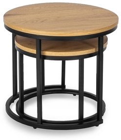 PROXIMA.store - Set konferenčných stolíkov DELIA VEĽKOSŤ: MINI