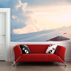 Sablio Tapeta Krídlo lietadla - 336x220 cm