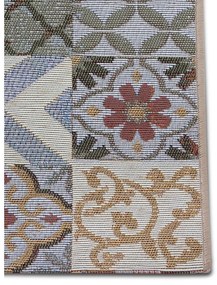 Sivý koberec behúň 75x150 cm Cappuccino Mosaik – Hanse Home
