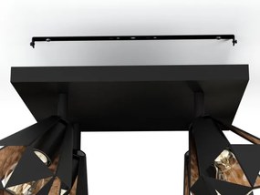 Eglo 43718 - Bodové svietidlo CARLTON 4xE27/40W/230V