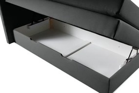 Kontinentálna boxspring posteľ AMBER, 200x180, tyrkysová (barell 72)