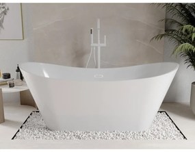 Mexen Celia, voľne stojaca vaňa 170 x 75 cm, biela, biely prepad, 52331707500-20