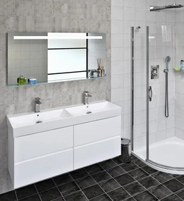 Sapho Sapho, Kúpeľňový set FILENA 85, biela, KSET-060