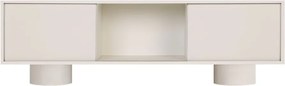 Sivobéžový TV stolík 160x48x42 cm Taro – noo.ma