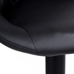 Barová židle CYDRO BLACK černá