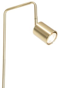 Moderná stojaca lampa mosadz nastaviteľná - Java