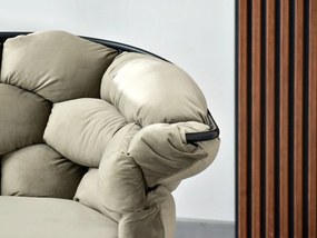 Relaxačné kreslo Piplio (čierna). Akcia -20%. Vlastná spoľahlivá doprava až k Vám domov. 1136265