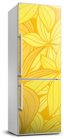 Fototapeta samolepiace na chladničku Žlté kvety FridgeStick-70x190-f-39162100