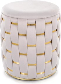 SI Tiara Velvet taburetka svetlo béžová