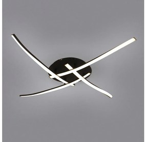 Brilagi - LED stropné svietidlo STRIPES LED/32W/230V čierna