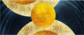 Obraz - Kruhy (120x50 cm)