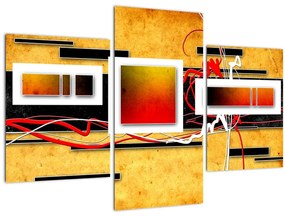 Obraz - Abstrakcia (90x60 cm)