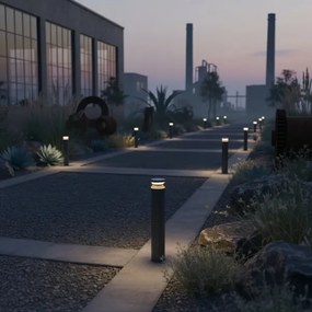 Ideal Lux - LED Vonkajšia lampa BOEING LED/14W/230V pr. 70 cm IP65 čierna