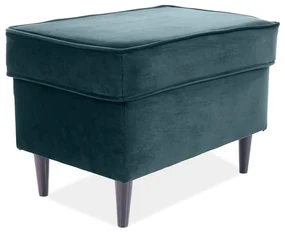 Taburet Ron Velvet, zelená