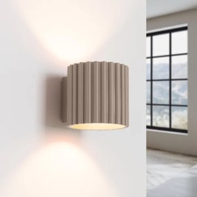 Sollux  SL.1816 - Nástenné svietidlo AURA 1xG9/10W/230V taupe