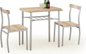 Jedálenský set Lizze (pre 2 osoby) (wenge). Vlastná spoľahlivá doprava až k Vám domov. 769100