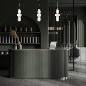 LED Luster na lanku CARO LED/28W/230V zlatá