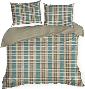 SATÉNOVÉ OBLIEČKY SPRING65 160X200 CM, 2 KS 70X80 CM VZOROVANÉ