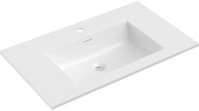 Mexen Otis, umývadlo na zapustenie 81 x 46,5 cm, biela lesklá, 25188000