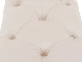 Béžový otoman k posteli s úložným priestorom Kooko Home Manna, 47 × 200 cm