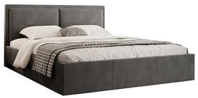 Čalúnená posteľ Soave II rozmer 140x200 cm Sivá IV