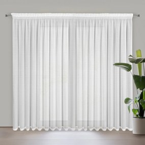 ZÁCLONA NA PÁSKE VANESA 300X270 CM BIELA