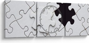 Obraz puzzle (s hodinami) (90x30 cm)