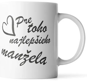Sablio Hrnček Pre toho najlepšieho manžela - 890 ml - XXL