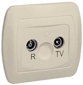 AAK Zásuvka R TV béžová