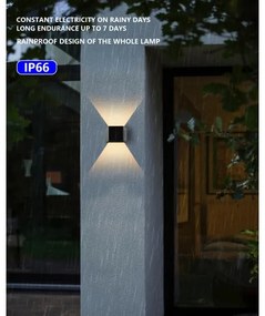 Immax 08489L - LED solárne nástenné svietidlo so senzorom LED/2W/5V IP54