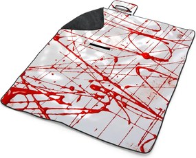 Sablio Plážová deka Krvavé škvrny: 200x140 cm