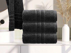 Uterák Comfort 50 x 100 cm čierny, 100% bavlna