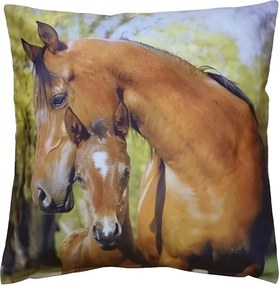 Vankúšová obliečka Koníky 40 × 40 cm