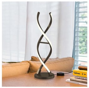 ONLI - LED Stolná lampa DNA LED/12W/230V 4000K 48,5 cm strieborná