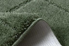 Kúpeľňový koberček SUPREME LINES línie, zelený