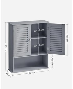 Nástenná skrinka BBC027P36