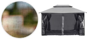Moskytiéra do záhradného pavilónu 3x4 m s oknami a zipsami, MultiGarden