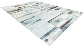 Koberec PATCHWORK 21717 béžový - imitácia kože krava